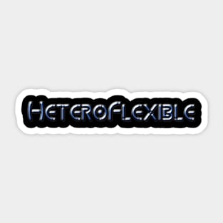 Heteroflexible Sticker